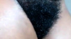 black hairy