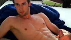 College Boy shoots for webcam