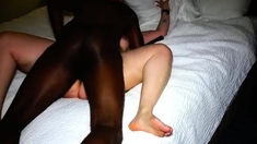 white wife fucks that big black dick