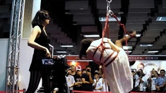 Chinese tied up show