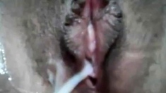 Creamy Asian Squirting Pussy