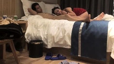 Brunette hookup amateur blowjob and dirtytalk sexdate