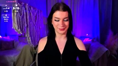 Brunette Solo Webcam Masturbation