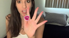 Brunette Solo Webcam Masturbation