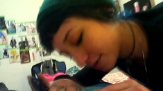 Hot amateur teen blowjob and facial HD video