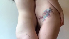 Hot amateur teen girl with big boobs toying pussy on cam