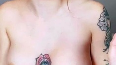 Curly Blonde Teen Records Solo Dildo Masturbation More at