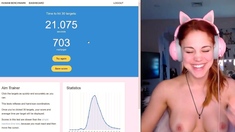 Amateur redhead Russian teen