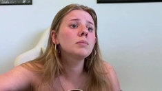 Amateur Blonde Teen Plays Solo with Toy Webcam Porn