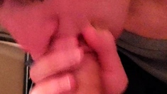 Huge Japan blowjob and handjob POV orgy with a cumshot