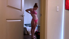 Amateur Teen with Huge Dildo Masturbating on Webcam