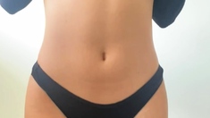 Close up ass creaming