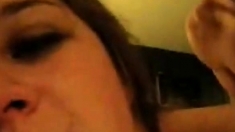 Quick Fuck In The Motel Room Bed