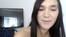 Horny anal teen brunette