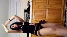 Hot Arabian Teen Homemade Belly Dance