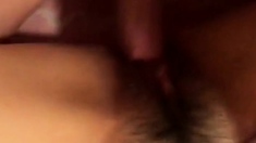 Tiny Chinese Begs For Creampie From Big Cock