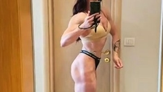 Brunette Solo Webcam Masturbation