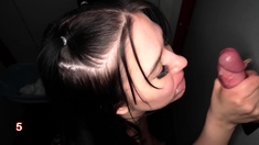 Busty Brunette Latina Is A Glory Hole And Blowjob Slut