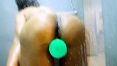 Amateur Blonde Anal 13 Inch Toy