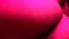 Brunette Tranny Jerking In Hard Dick In Solo Webcam