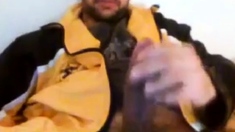 Str8 Danish Guy Cums On Paper Towel With Monstercock