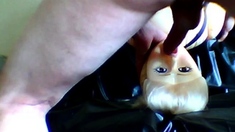 Rubber Doll Blowjob And Masturbation